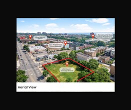 Cottage Grove, Chicago, IL - AERIAL map view - Image1