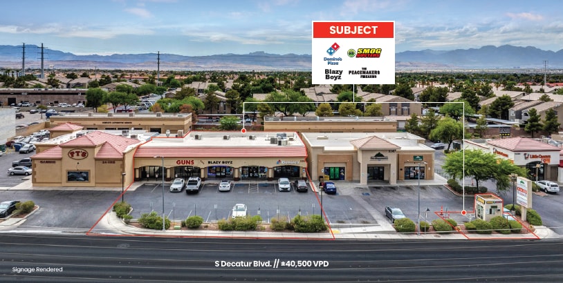 5355 S Decatur Blvd, Las Vegas, NV à vendre - Aérien - Image 2 de 6