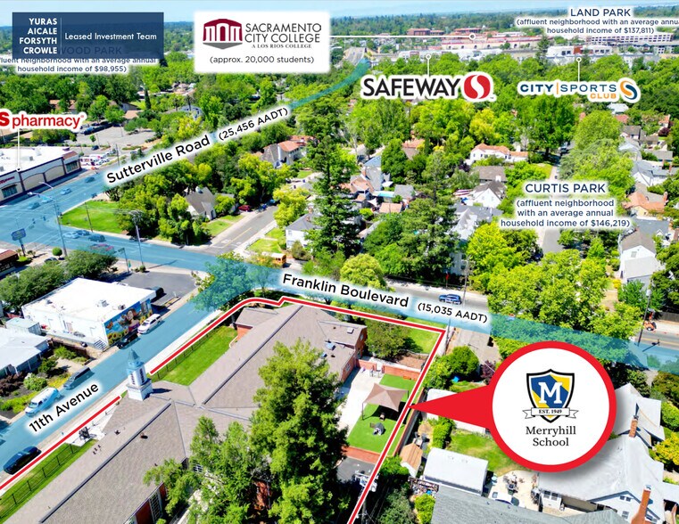 2905 11th Ave, Sacramento, CA à vendre - Photo du bâtiment - Image 2 de 5