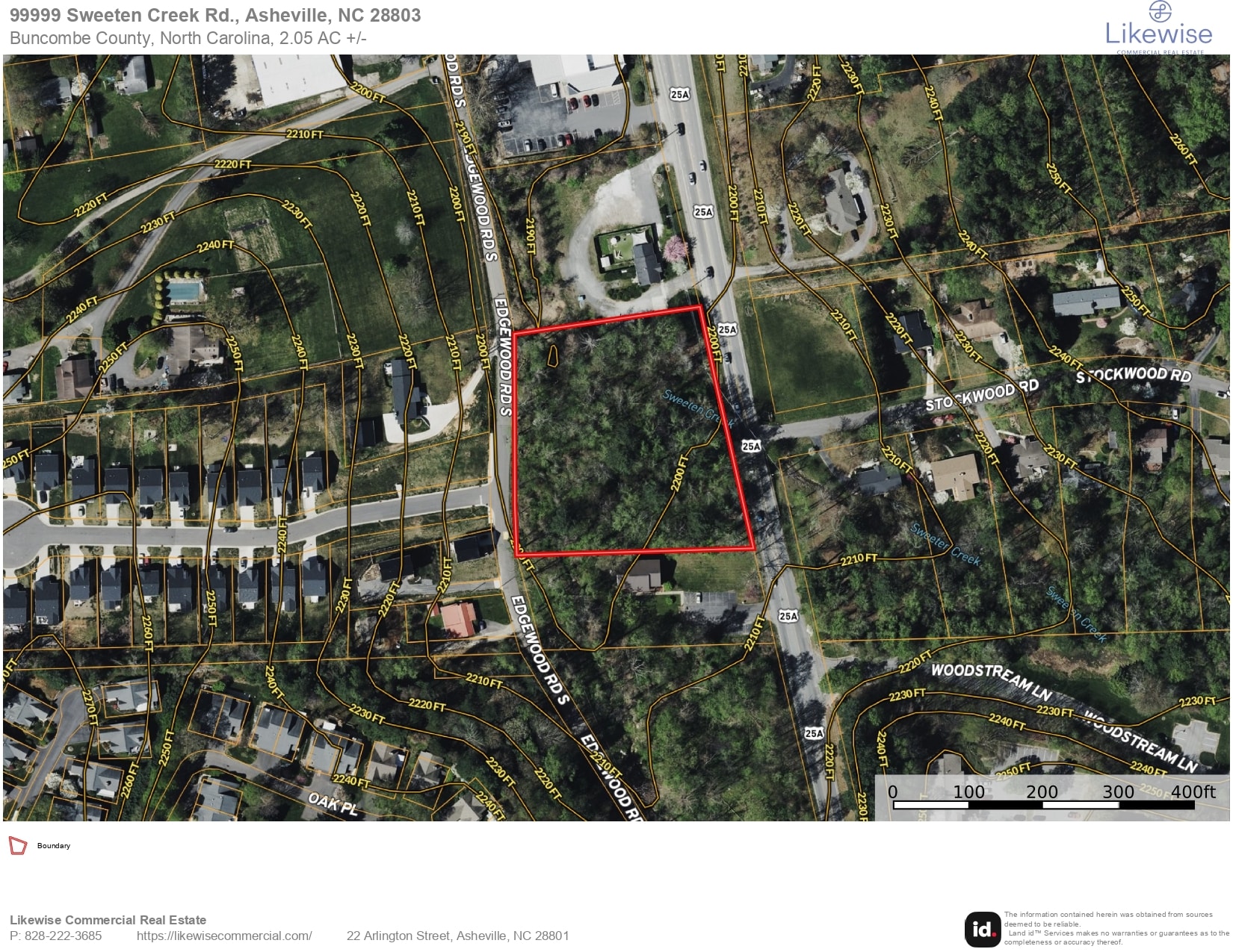 Sweeten Creek Rd, Asheville, NC for sale Primary Photo- Image 1 of 4