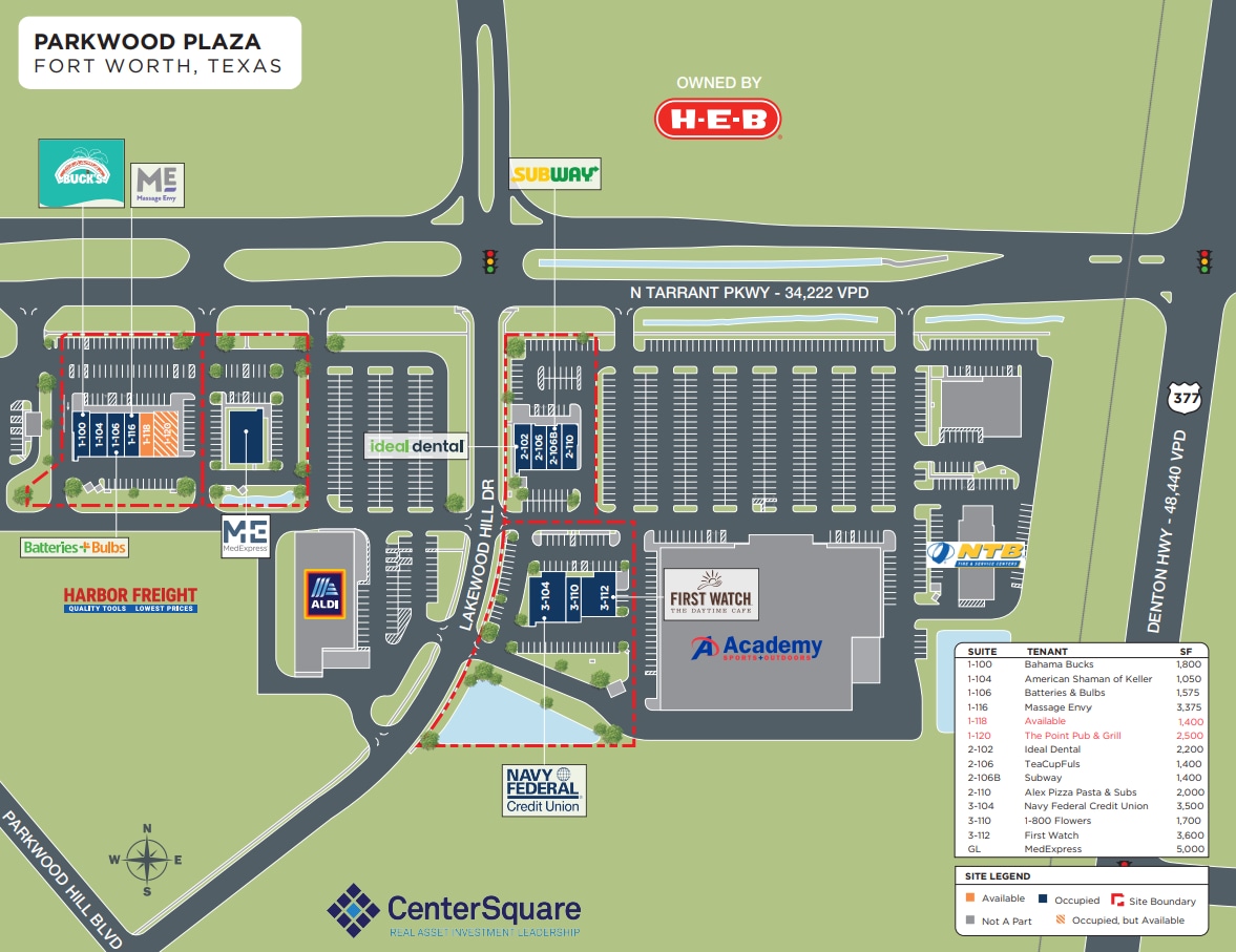 N Tarrant Pky, Keller, TX for lease Site Plan- Image 1 of 6
