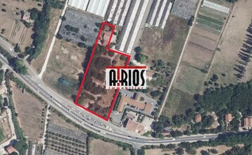 La Crau, Var - Aerial map view