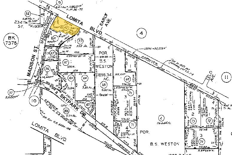 3500 Lomita Blvd, Torrance, CA à louer - Plan cadastral - Image 3 de 4