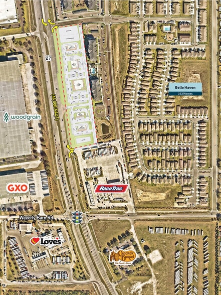 NEQ US 27 & Waverly Barn/Dunson Rd hwy, Davenport, FL for lease - Building Photo - Image 2 of 3