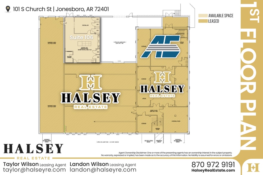 101-103 S Church St, Jonesboro, AR for lease - Building Photo - Image 2 of 5