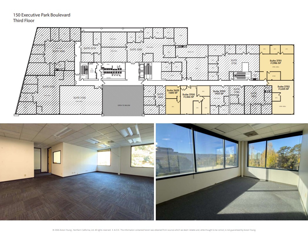 150 Executive Park Blvd, San Francisco, CA for lease Floor Plan- Image 1 of 1