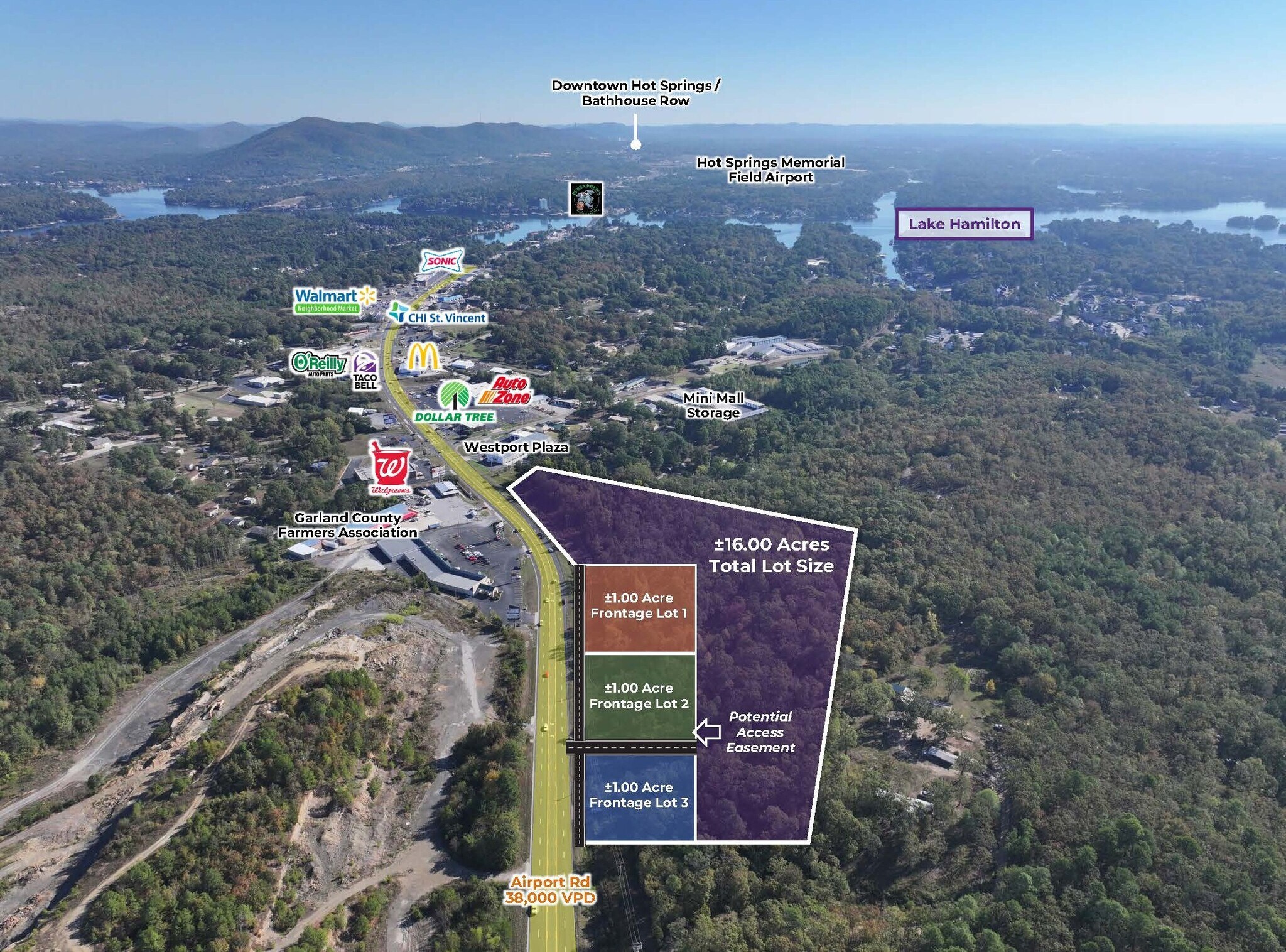 00 Airport Rd, Hot Springs National Park, AR for sale Primary Photo- Image 1 of 5