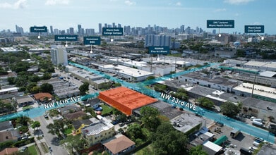 1401-1423 NW 23rd St, Miami, FL - AERIAL  map view - Image1