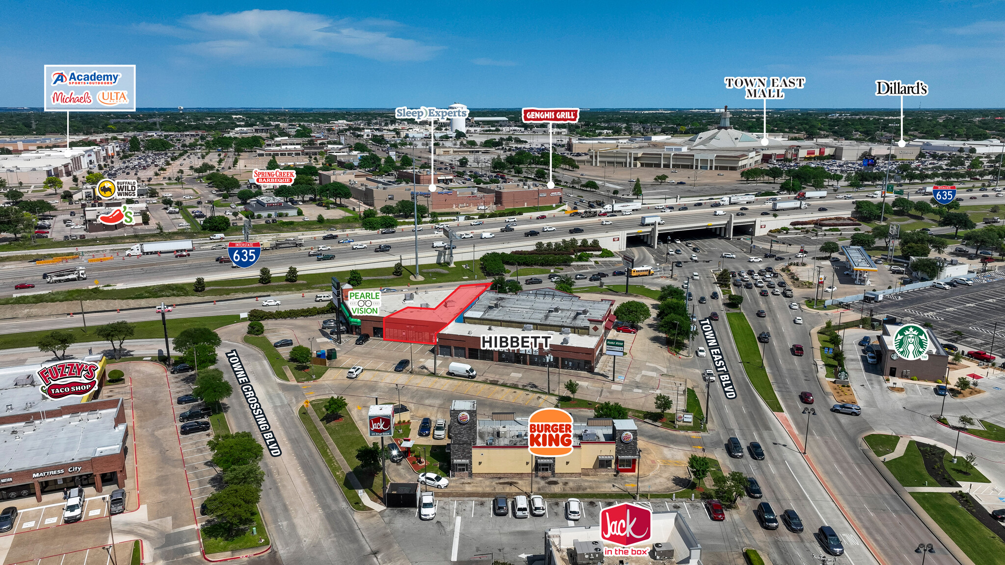 3434 Towne Crossing Blvd, Mesquite, TX for lease Building Photo- Image 1 of 4