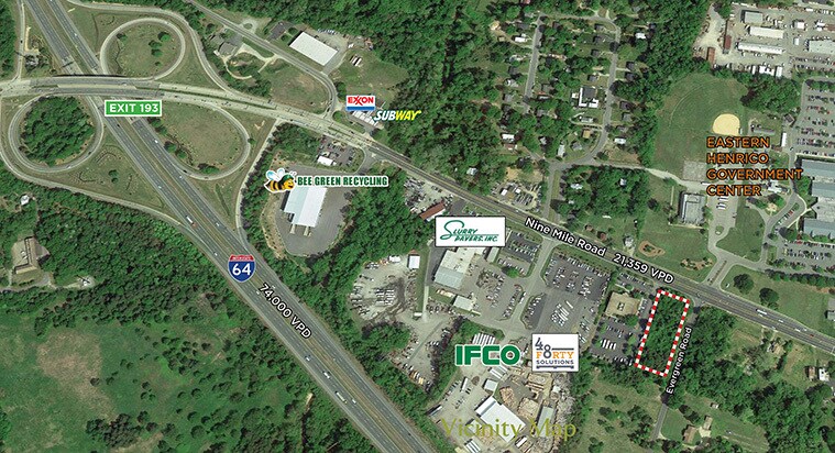 3761 Nine Mile Rd, Richmond, VA à vendre - Photo du bâtiment - Image 1 de 5