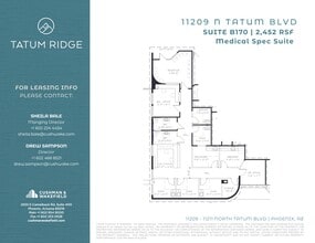 11209 N Tatum Blvd, Phoenix, AZ for lease Site Plan- Image 1 of 1