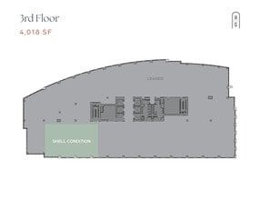 901 N Glebe Rd, Arlington, VA à louer Plan d’étage- Image 1 de 1