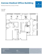 1501 River Pointe Dr, Conroe, TX à louer Plan d’étage- Image 1 de 1