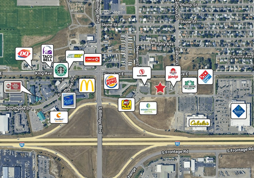 4628 King Ave E, Billings, MT à vendre - Photo du bâtiment - Image 2 de 7