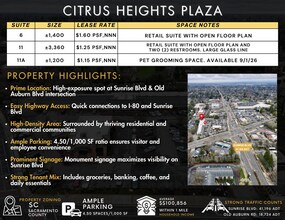 7601 Sunrise Blvd, Citrus Heights, CA à louer Photo intérieure- Image 2 de 2
