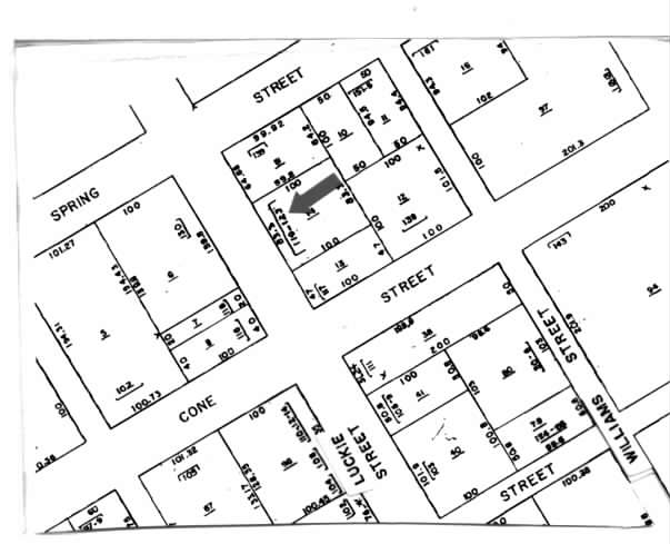 119-121 Luckie St NW, Atlanta, GA à vendre - Plan cadastral - Image 2 de 12