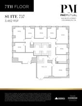 523 W 6th St, Los Angeles, CA à louer Plan d’étage- Image 1 de 1