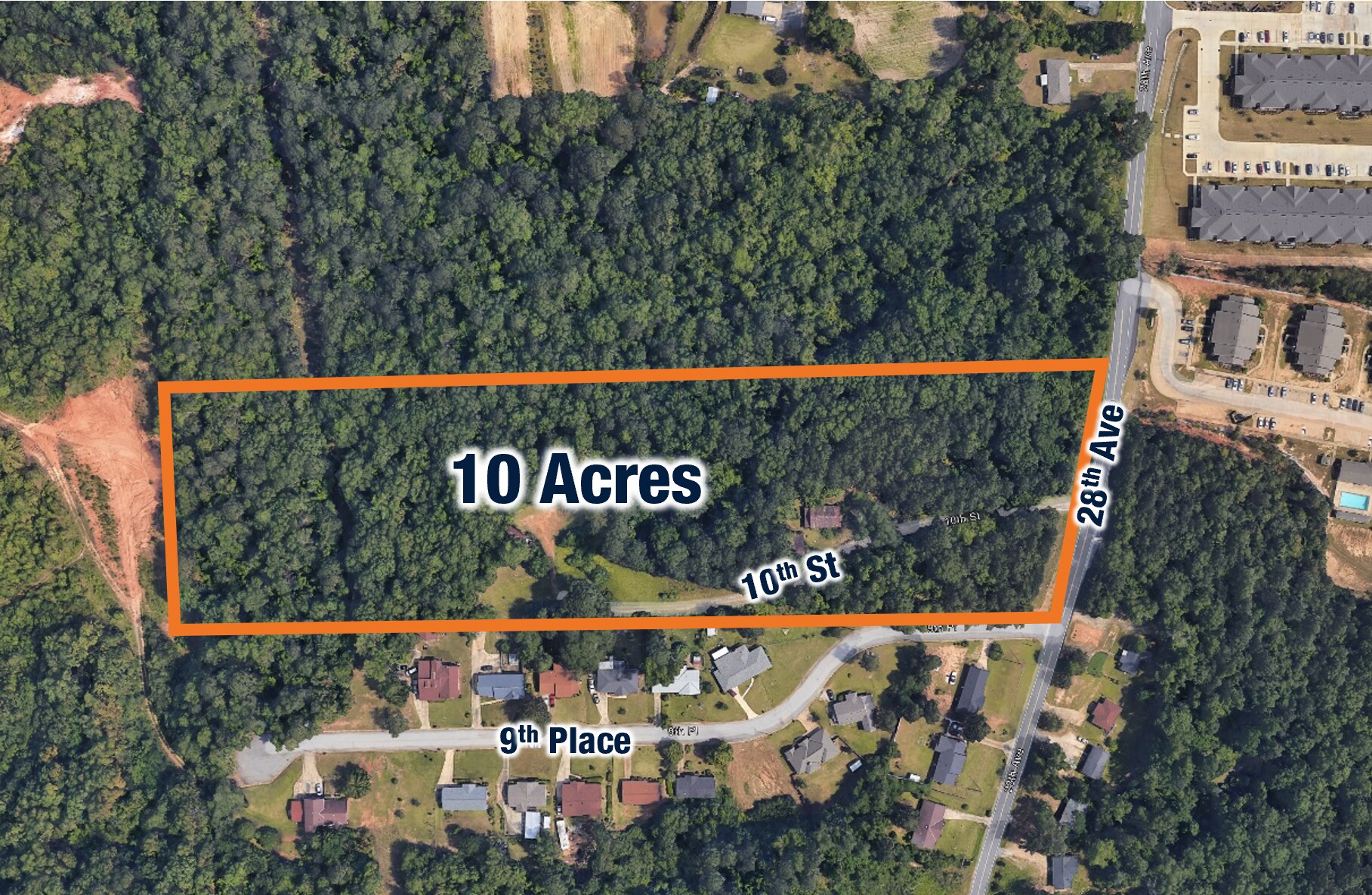 921 28th Ave, Phenix City, AL for sale Aerial- Image 1 of 1