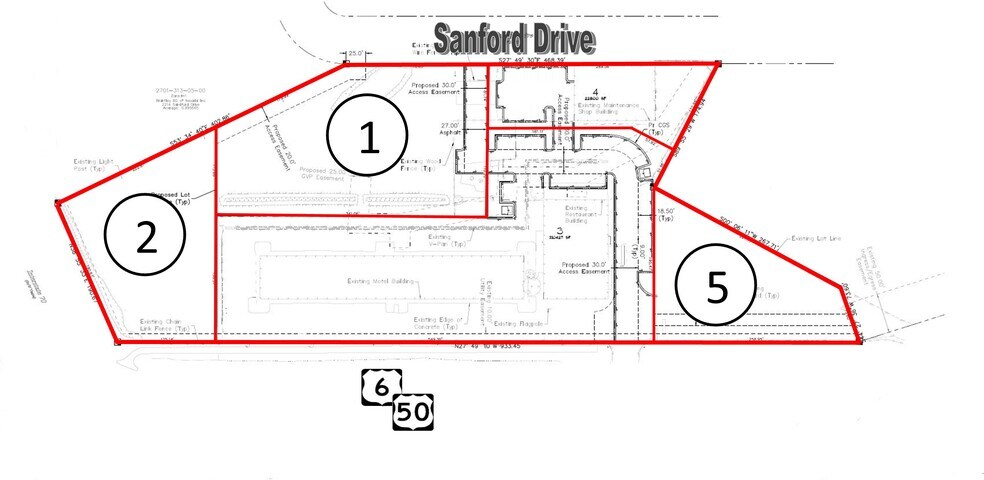 Highway 6 & 50 Lot 1, Grand Junction, CO à louer - Plan cadastral - Image 2 de 3
