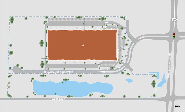 Plus de détails pour 901 Renaissance Blvd, Sturtevant, WI - Industriel à louer