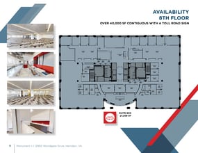 12950 Worldgate Dr, Herndon, VA à louer Plan d’étage- Image 1 de 5