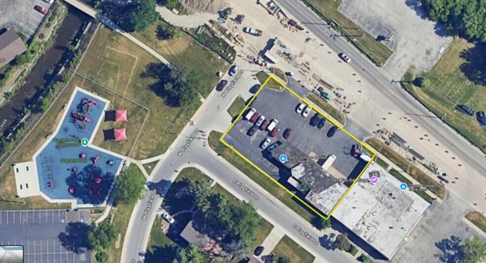 12730 Cal Sag Rd, Crestwood, IL à vendre - Aérien - Image 2 de 4