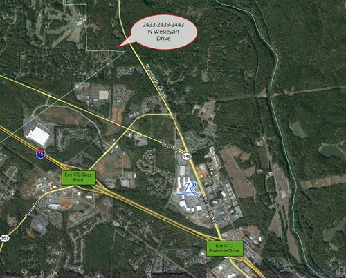 2433 Wesleyan Dr N, Macon-Bibb, GA for sale - Building Photo - Image 2 of 2