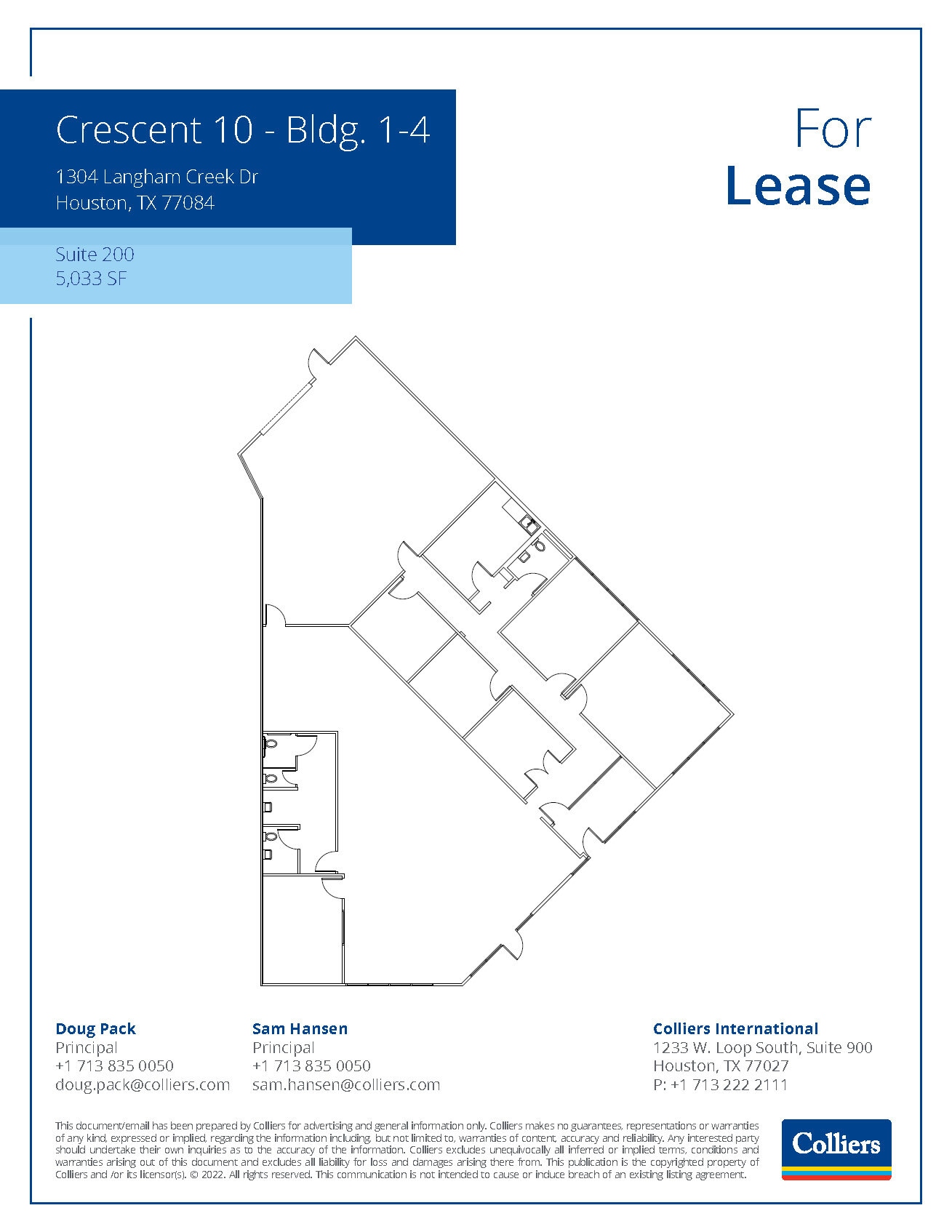 1304 Langham Creek Dr, Houston, TX for lease Floor Plan- Image 1 of 1