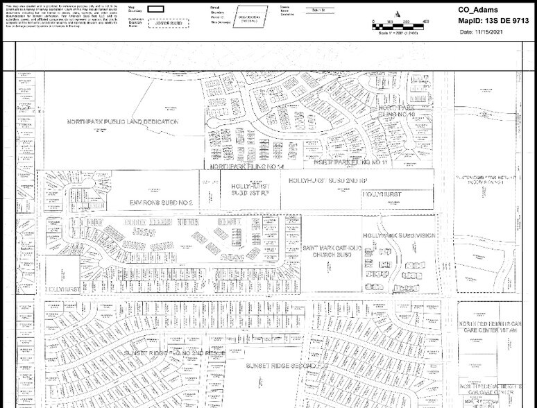 9260-9273 Federal Blvd, Federal Heights, CO à vendre - Plan cadastral - Image 2 de 25