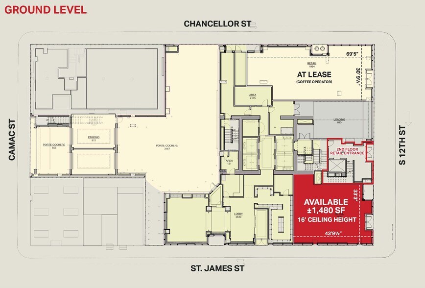 210 S 12th St, Philadelphia, PA à louer - Plan de site - Image 2 de 5