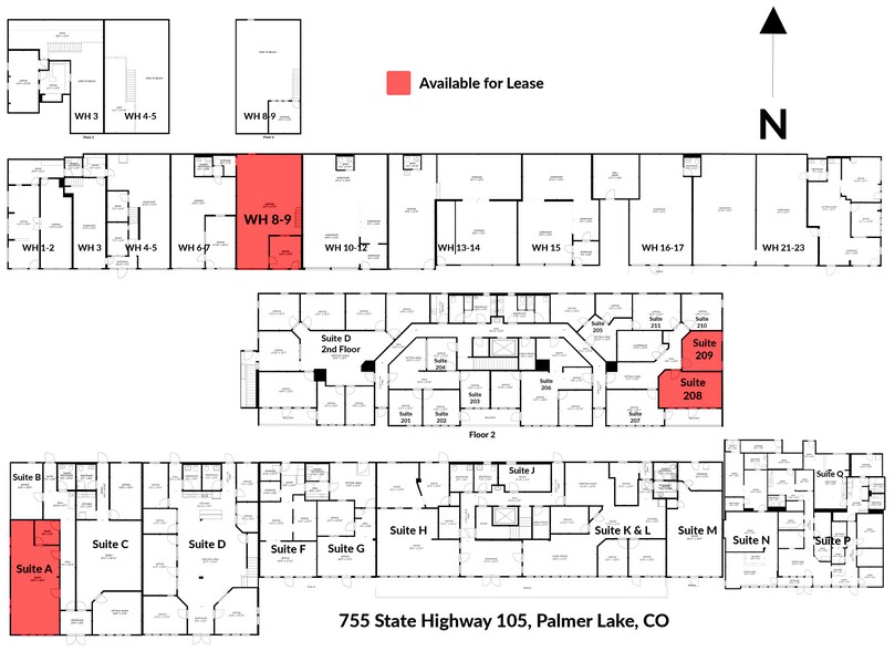 755 Highway 105, Palmer Lake, CO à louer - Photo du bâtiment - Image 2 de 8