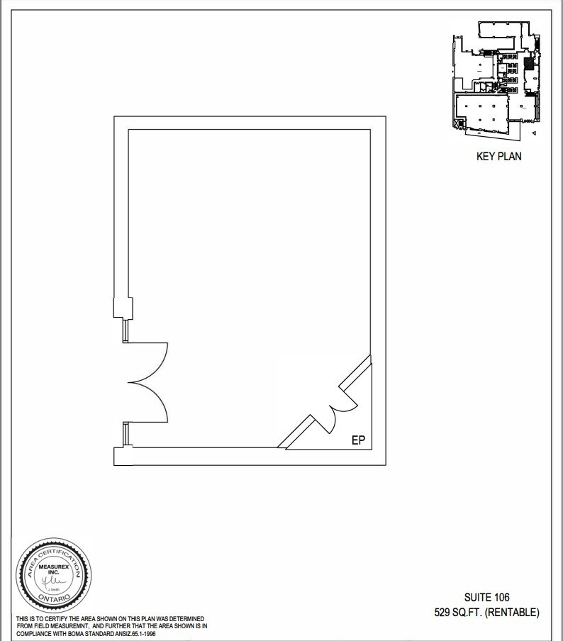 5000 Yonge St, Toronto, ON for lease Floor Plan- Image 1 of 1