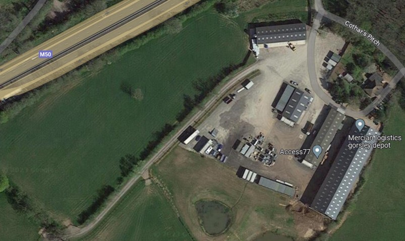 Gorsley Business Park, Ross On Wye for lease Aerial- Image 1 of 3