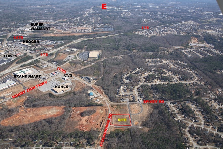 1175 Ga-138 Hwy, Jonesboro, GA for lease - Aerial - Image 2 of 3