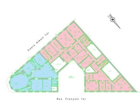 1 Rue François Ier, Paris for lease Floor Plan- Image 1 of 1