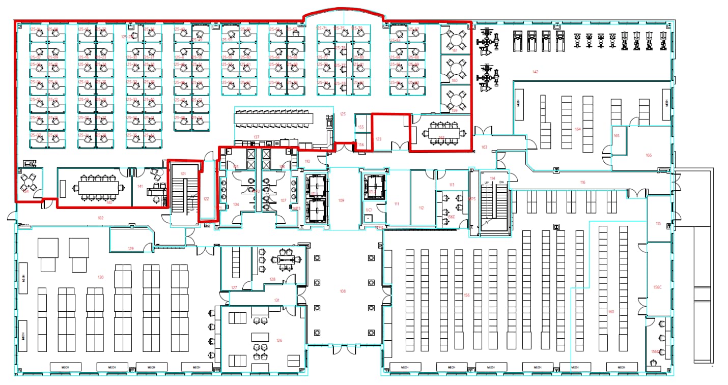 2121 RDU Center Dr, Morrisville, NC à louer Plan d’étage- Image 1 de 12