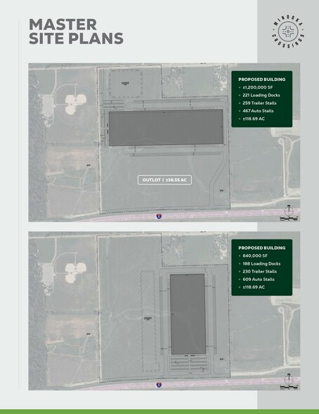 Minooka Crossings, Minooka, IL à louer - Plan de site - Image 2 de 2
