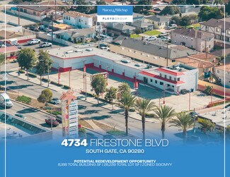 Plus de détails pour 4734 Firestone Blvd, South Gate, CA - Commerce de détail à vendre