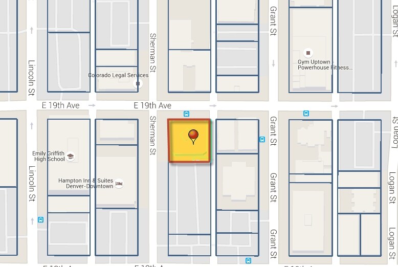 1888 N Sherman St, Denver, CO à louer - Plan cadastral - Image 2 de 10