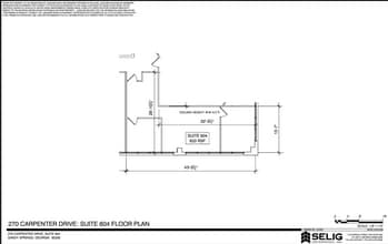 270 Carpenter Dr NE, Sandy Springs, GA for lease Floor Plan- Image 1 of 1