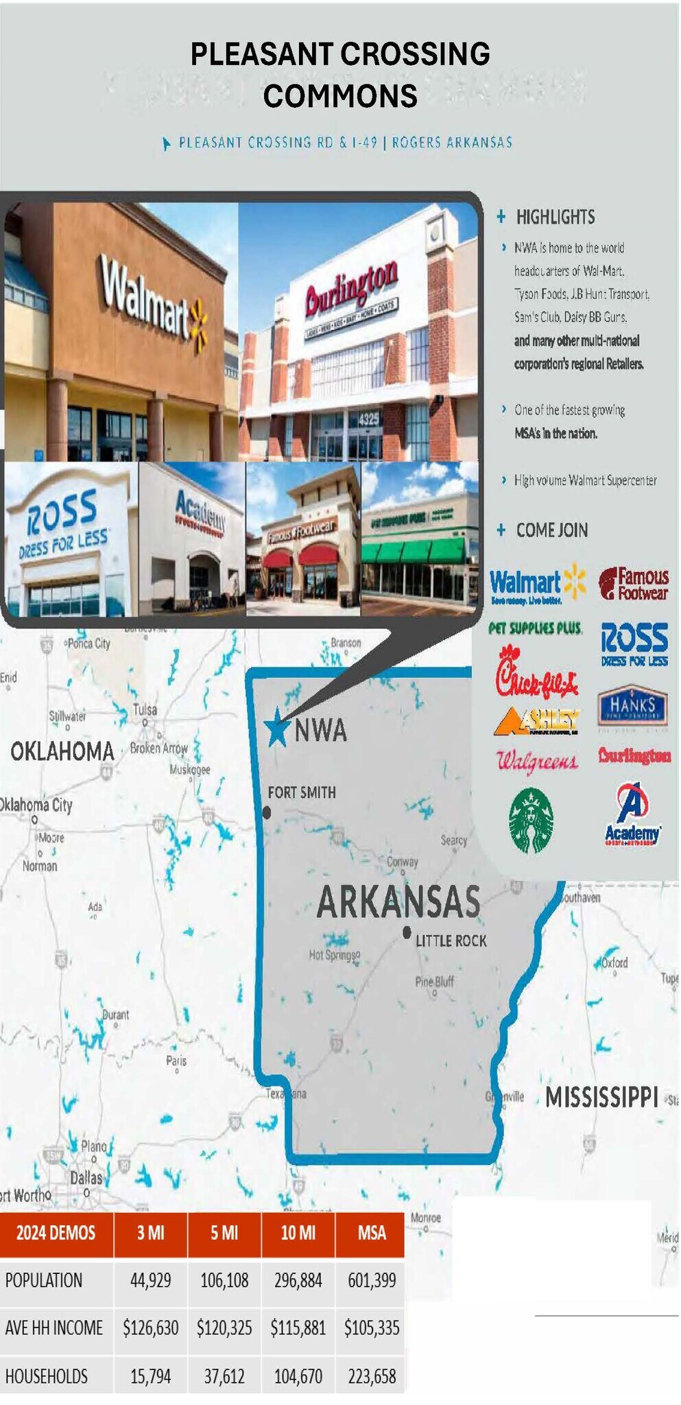 4305 S Pleasant Crossing Blvd, Rogers, AR for lease Building Photo- Image 1 of 6