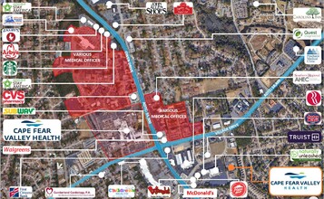 1841 Quiet Cv, Fayetteville, NC - aerial  map view