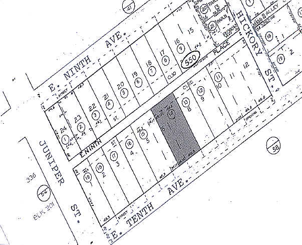 406-416 E 10th Ave, Escondido, CA à vendre - Plan cadastral - Image 2 de 17