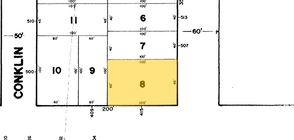 415 E Elm St, Linden, NJ à vendre - Plan cadastral - Image 3 de 3