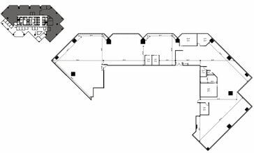 200 King St W, Toronto, ON à louer Plan d’étage- Image 1 de 5