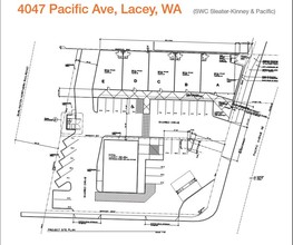 4047 Pacific Ave SE, Lacey, WA for lease Site Plan- Image 1 of 1