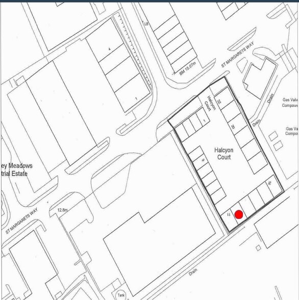 St. Margarets Way, Huntingdon for lease - Site Plan - Image 2 of 2