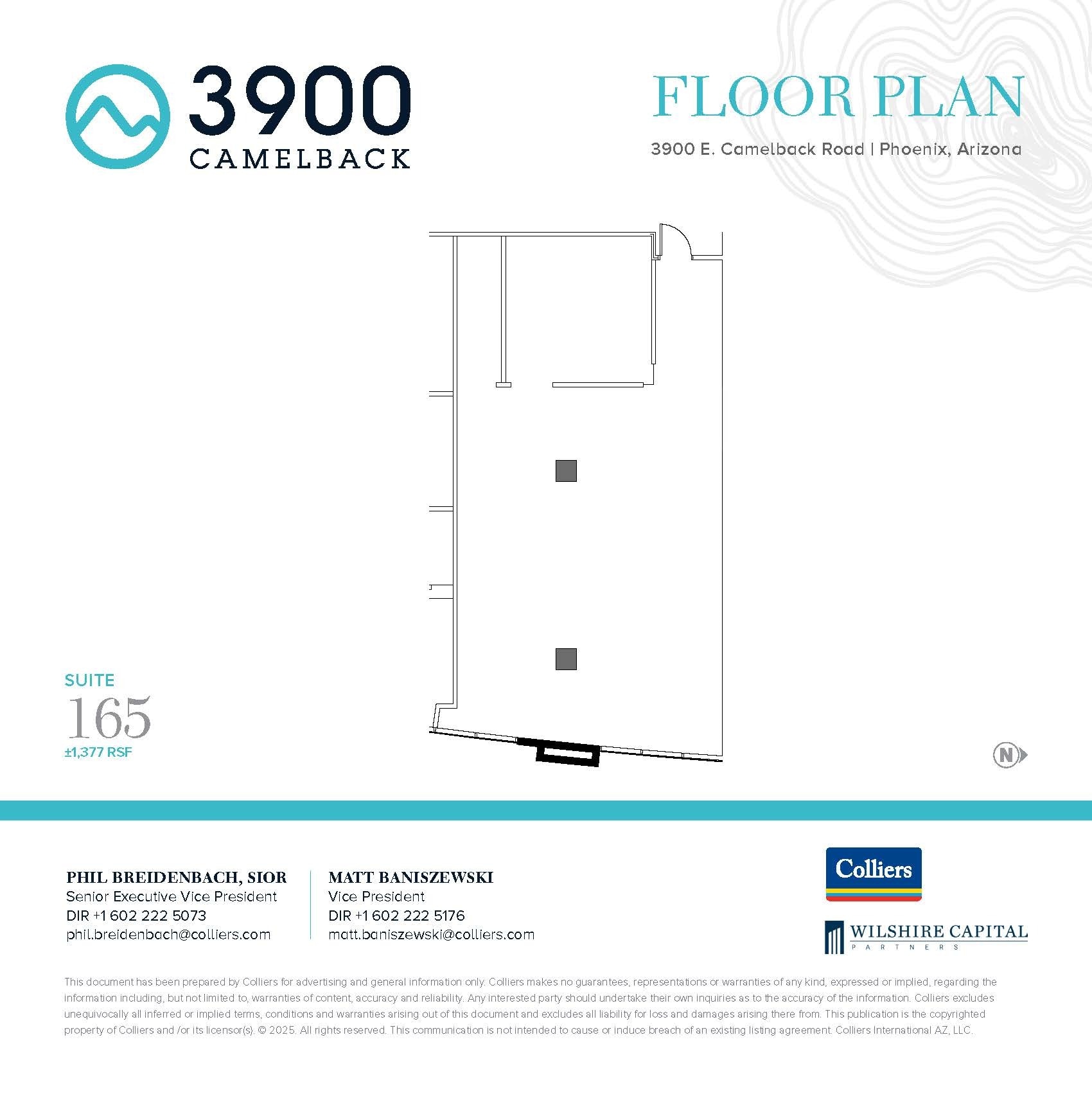 3900 E Camelback Rd, Phoenix, AZ for lease Floor Plan- Image 1 of 1