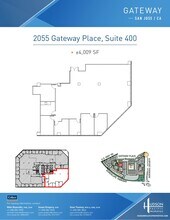 2033 Gateway Pl, San Jose, CA for lease Floor Plan- Image 1 of 1