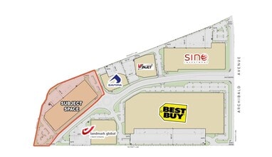 6205 Archibald Ave, Eastvale, CA for lease Site Plan- Image 2 of 18